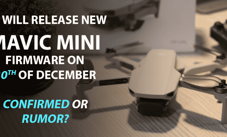 Mavic Mini Unlock available from 30 December 2019