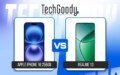 Apple iPhone 16 256GB VS Realme 13 Comparison