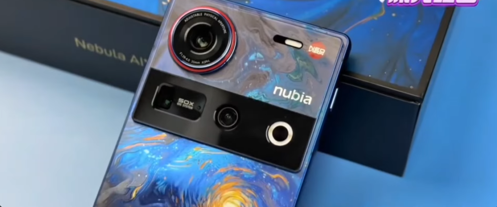 Nubia Z70 Ultra back camera deisn