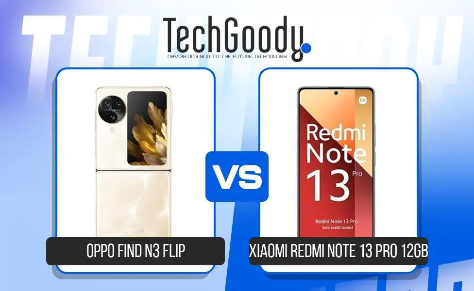 Image of Oppo Find N3 Flip vs Xiaomi Redmi Note 13 Pro 12GB Comparison