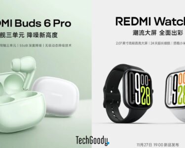 Redmi Watch 5 and Buds 6 Pro