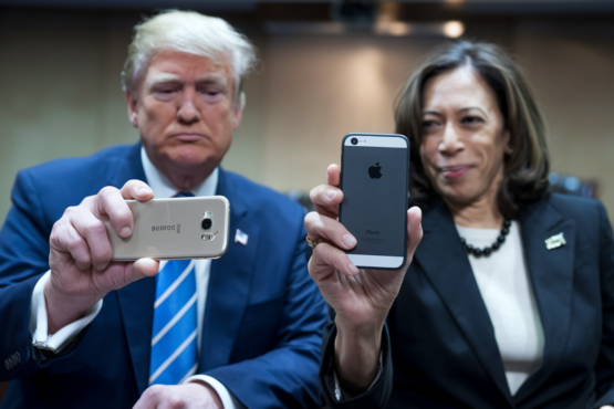 Smartphone Choices of Donald Trump and Kamala Harris