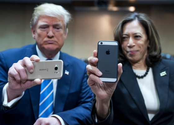 Smartphone Choices of Donald Trump and Kamala Harris