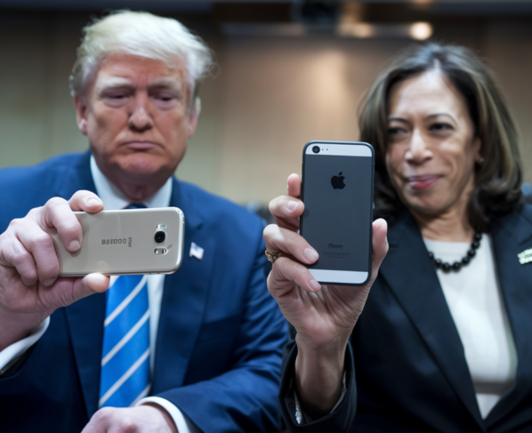 Smartphone Choices of Donald Trump and Kamala Harris