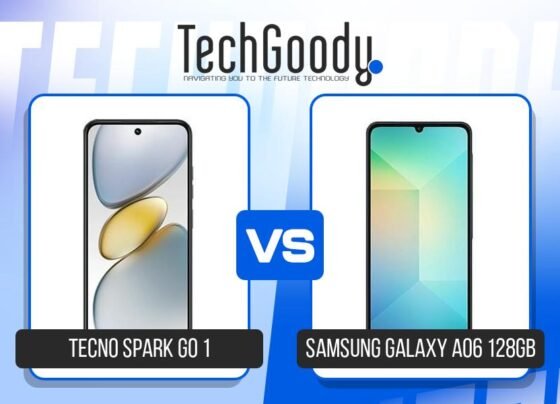Image of Tecno Spark Go 1 vs Samsung Galaxy A06 128GB Comparison