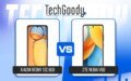 Xiaomi Redmi 13C 6GB VS ZTE nubia V60 Comparison